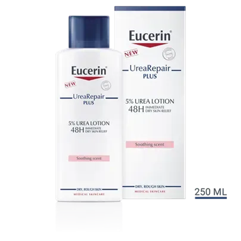 EUCERIN PLUS 5% UREA LOSION ZA TIJELO 250ML slika 1
