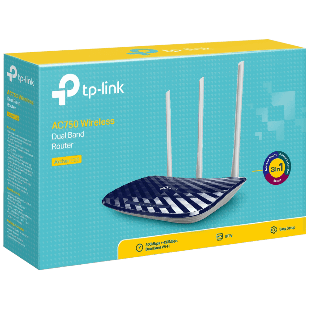TP-LINK Wireless Router AC750 Archer C20 slika 2