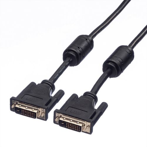 Secomp Roline DVI Cable, DVI (24+1), Dual Link, M/M, 20.0m slika 2