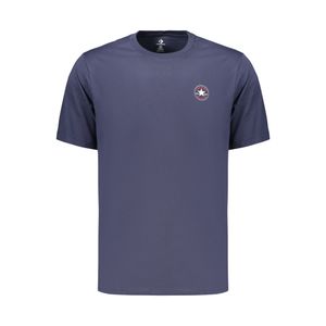 CONVERSE MEN'S SHORT-SLEEVE T-SHIRT BLUE