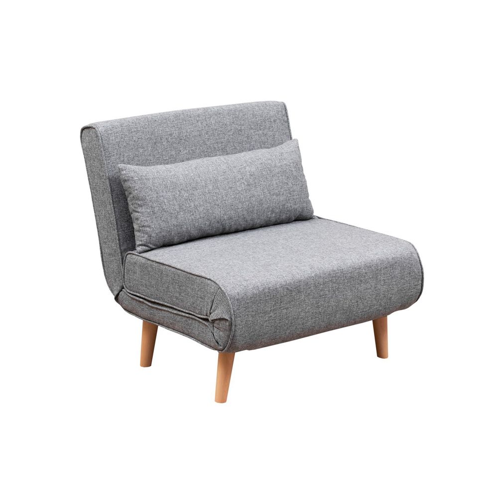 Folde Single - Svijetlo Siva Sofa na Razvlačenje za Jednu Osobu slika 7