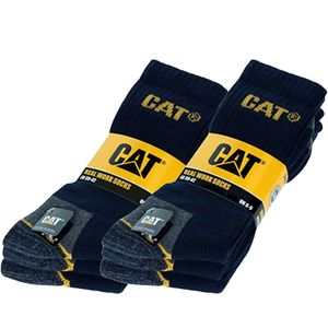 MUŠKE RADNE ČARAPE  PLAVE 41/45 3 PARA  CAT DYP598