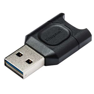 Kingston MLP Card reader, USB 3.2 Gen.1, SD UHS-I and UHS-II, MobileLite Plus