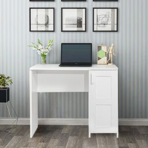 Mundus - White White Study Desk