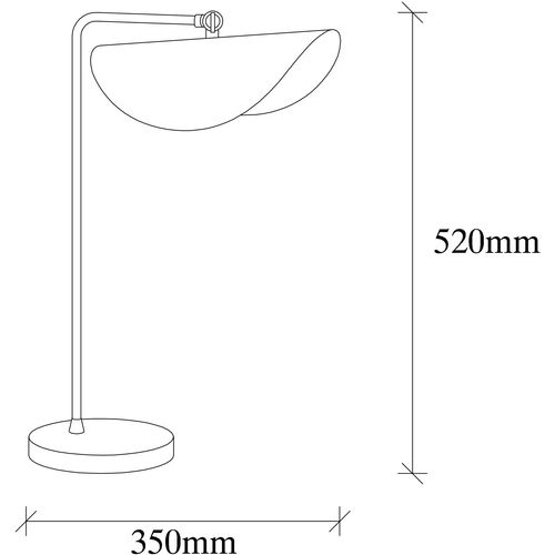 Opviq Stolna lampa, 536NTD3102 slika 8