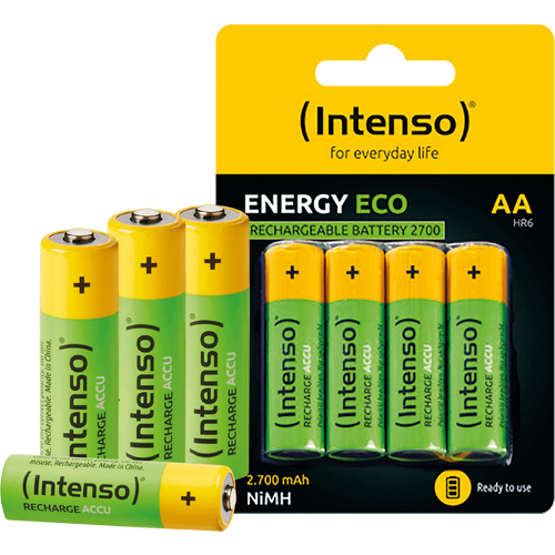 (Intenso) Baterija punjiva AA / HR6, 2700 mAh, blister 4 komada - AA / HR6/2700 slika 2