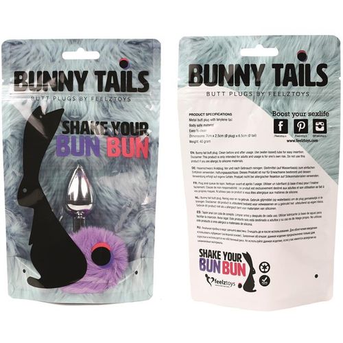 Feelztoys Bunny Tail butt plug slika 11