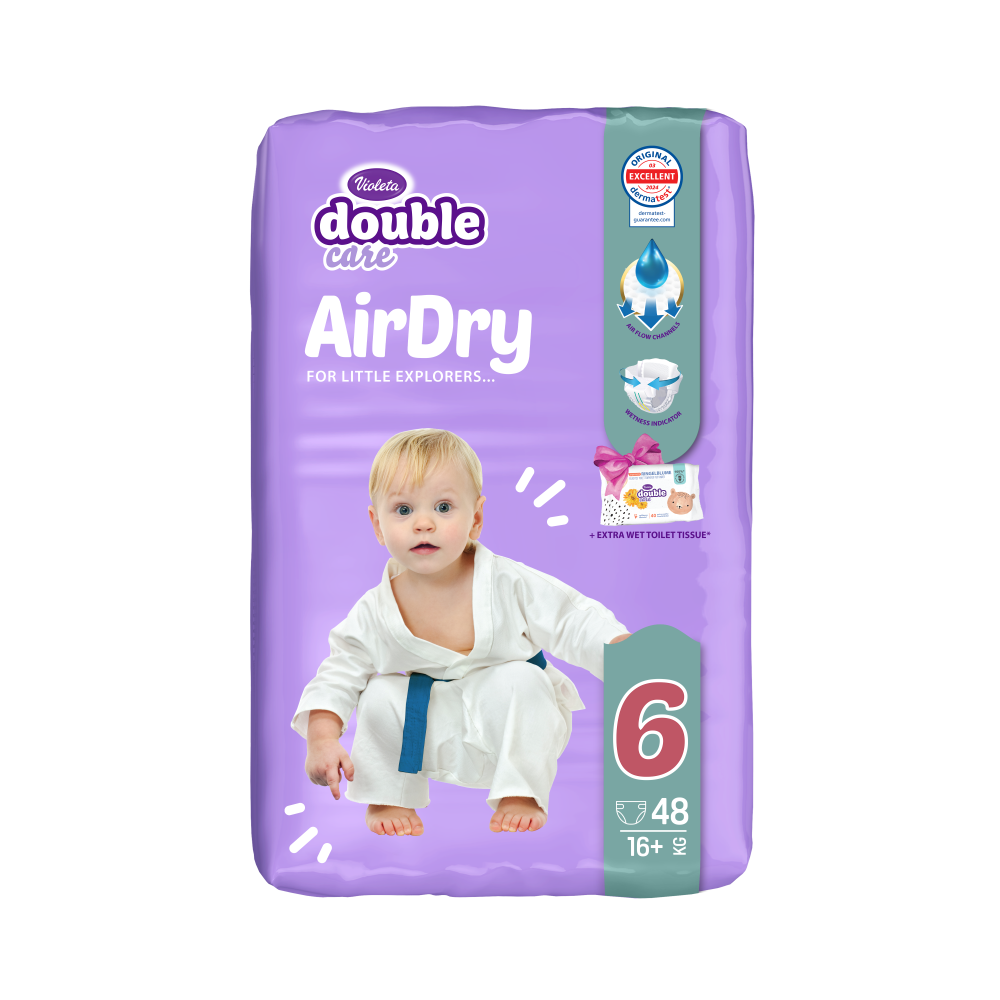 Violeta Double care pelene Air dry slika 2