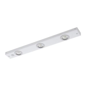 Eglo Kob LED Zidna/Ugradbena Lampa - 3x2,3W, 780lm, Čelik/Bijela
