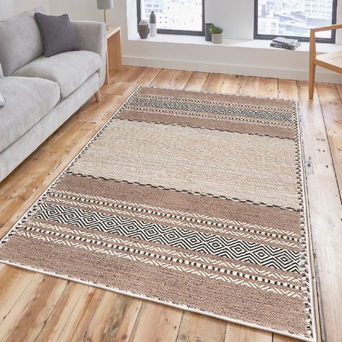 WOOSONIL133 Beige
Brown
Black Carpet (160 x 230) slika 1