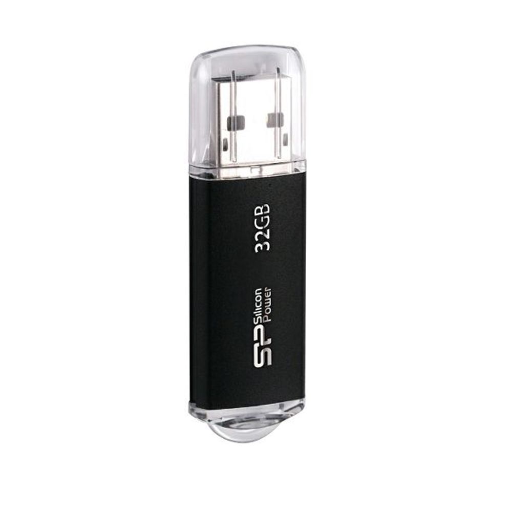 SP USB 2.0 FLASH DRIVE ULTIMA U02 32GB CRNI slika 1