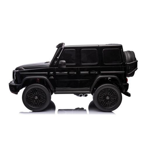 Licencirani auto na akumulator Mercedes G63 XXL 24V 4x4 - DVOSJED - crni slika 5