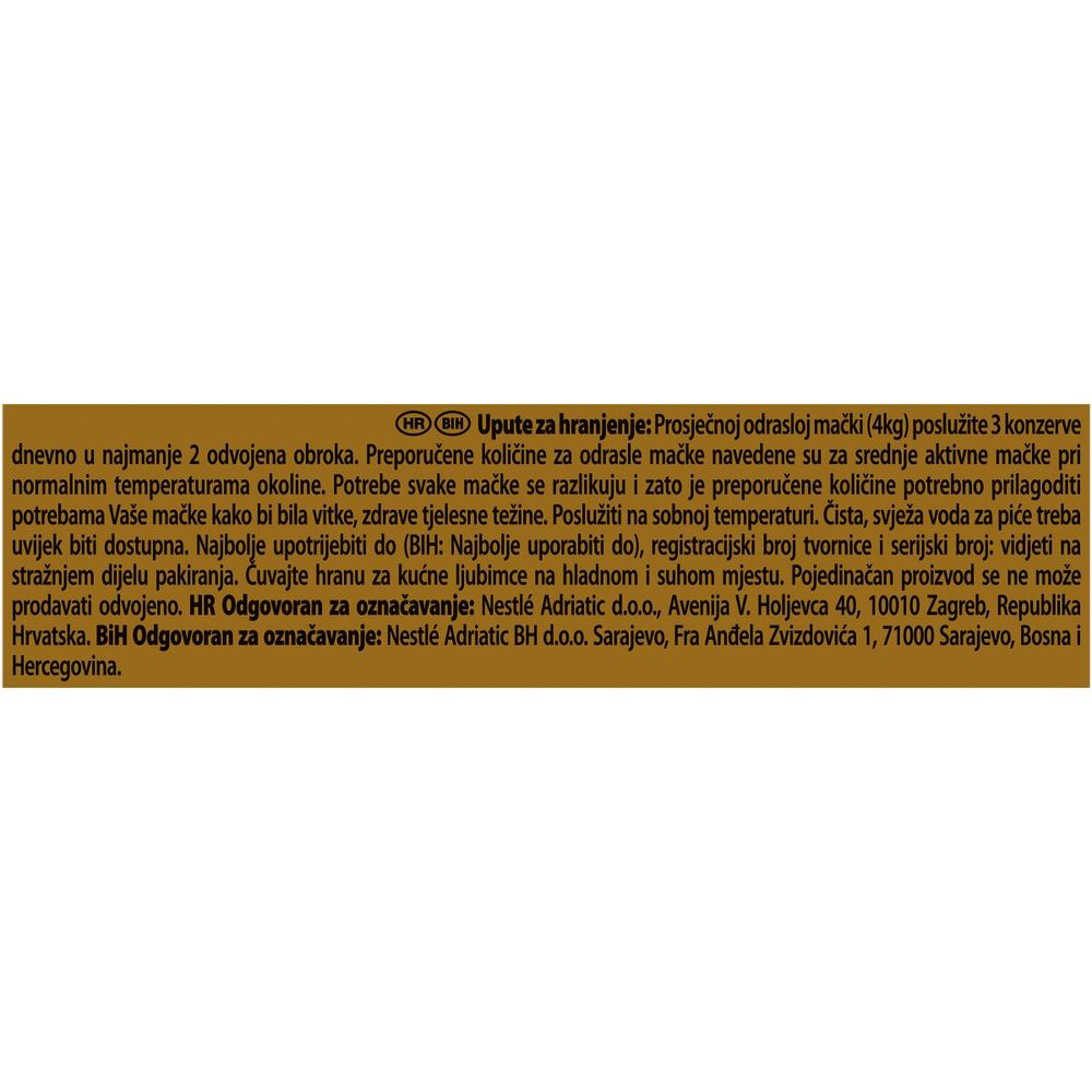 GOURMET GOLD Mousse multipakovanje, 1x sa govedinom, 1x s tunom, 1x sa jetrom, 1x sa ćuretinom, 4x85 g slika 4