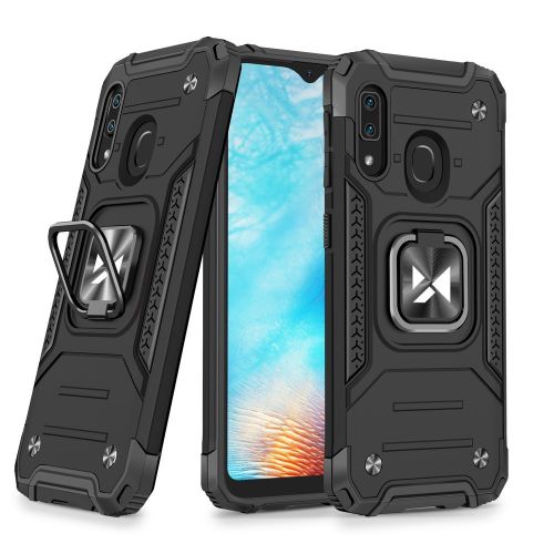 Wozinsky Ring Armor Case maskica za Samsung Galaxy A20e crna slika 1