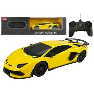 Licencirani auto na daljinsko upravljanje Lamborghini Aventador Rastar 1:24 - žuti