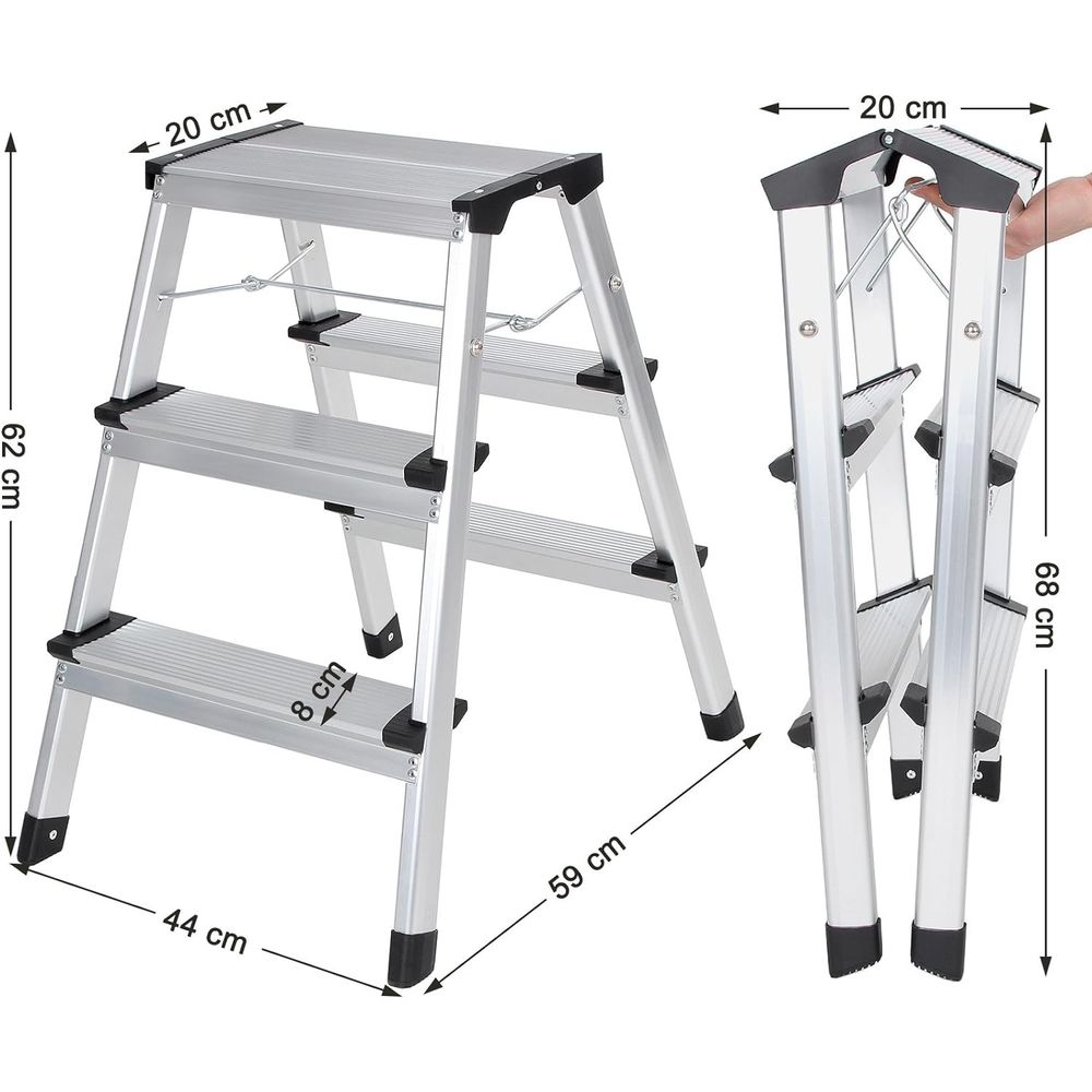 SONGMICS aluminijska ljestve GLT23K slika 3