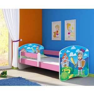ACMA Dječiji krevet Acma II Pink - 140x70cm - Dezen 32