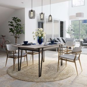 Pal - Light Mocha Light Mocha Extendable Dining Table