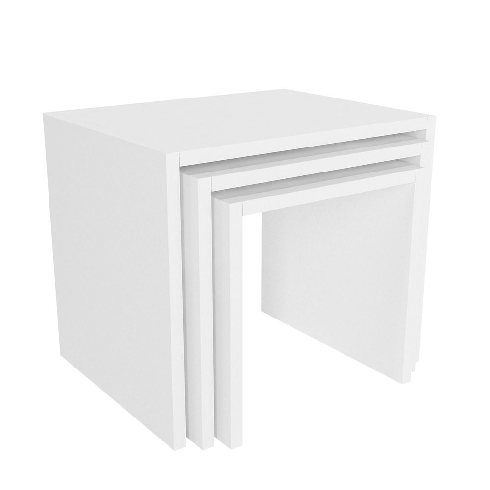 Nesting Table Zariel - Bijela (3 komada) slika 5