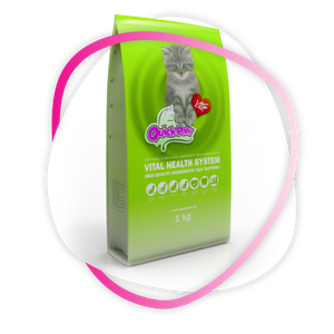 Quick-Paw Premium Kitten za mačke 1 kg