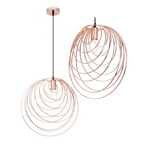 TOOLIGHT GEOMETRIJSKA STROPNA SVJETILJKA ROSE GOLD APP427-1CP slika 1