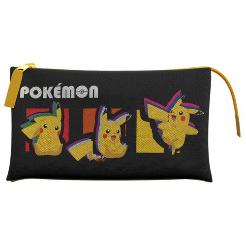 Pokemon triple pencil case slika 2