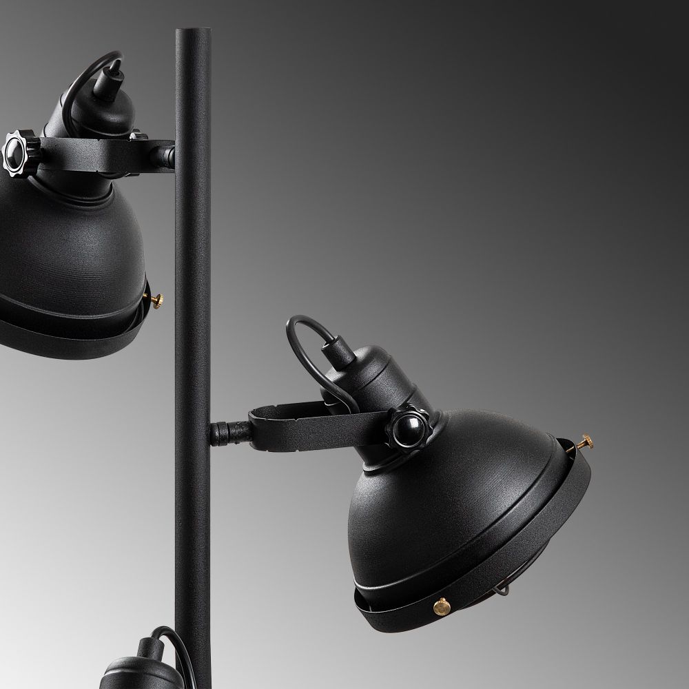 Spoly 13795 - Crna Podna Lampa slika 6