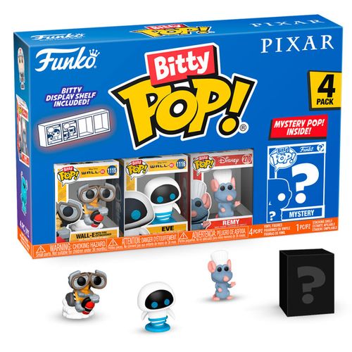 Blister 4 figure Bitty POP Disney Pixar Wall-E slika 1