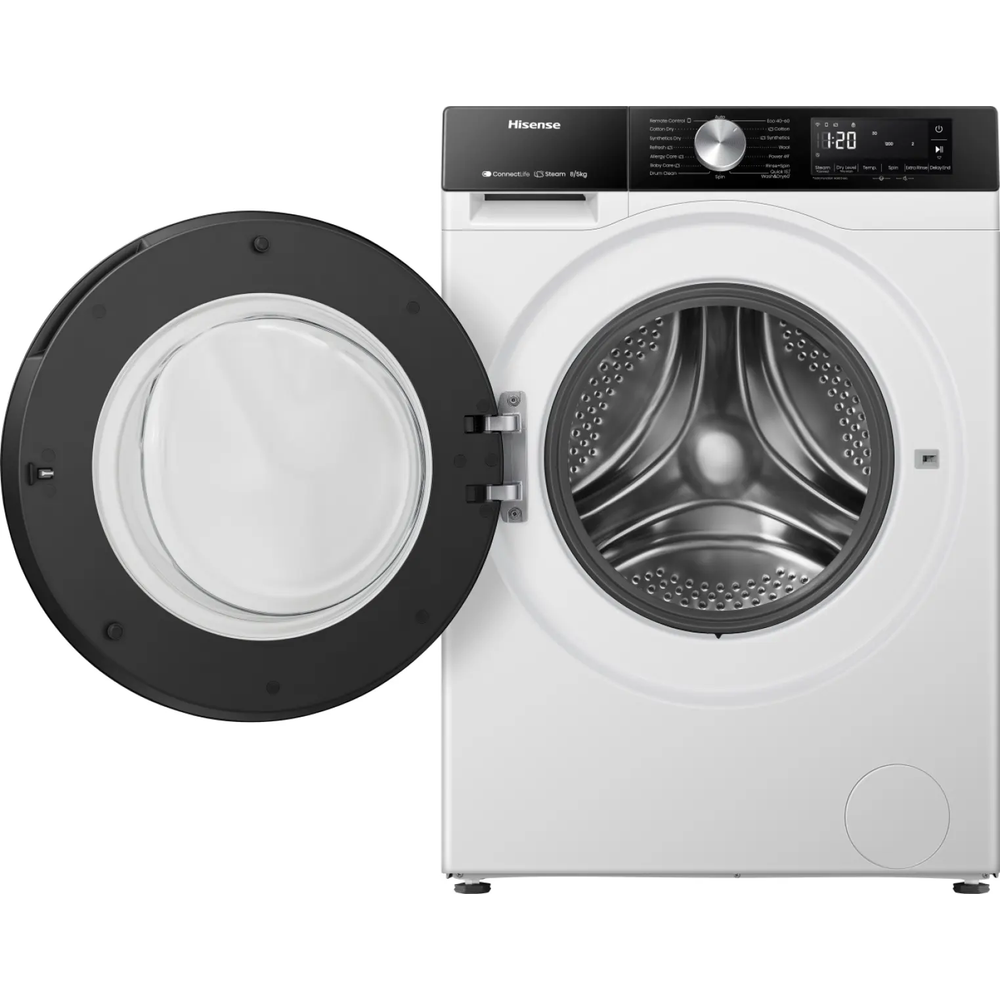 Hisense Mašina za pranje i sušenje veša WD3S8043BW3, 8 kg / 5 kg  slika 3