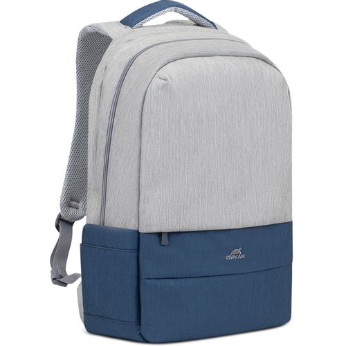 Ruksak RivaCase 17.3" Prater 7567 Grey/Dark Blue anti-theft laptop backpack slika 1