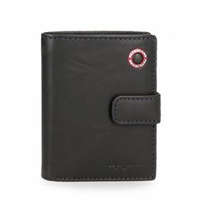 Pepe Jeans muški kožni novčanik 10.5 cm Badge 7371233, teget
