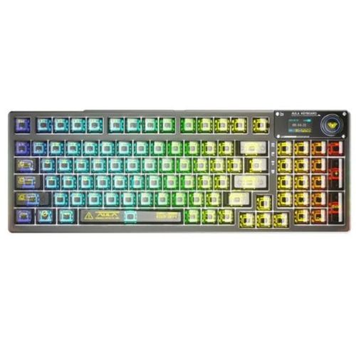 Tastatura AULA F98PRO LCD, mehanicka slika 1