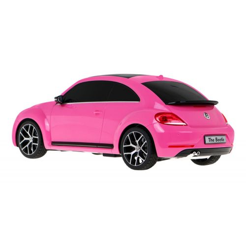 Licencirani auto na daljinsko upravljanje  Volkswagen Beetle 1:14 RASTAR- roza slika 3