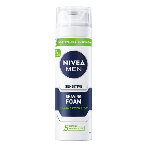 NIVEA MEN SENSITIVE Pjena za brijanje za osjetljivu kožu 200 ml slika 1