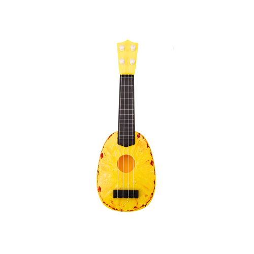 Dječja gitara/ Ukulele sa 4 žice - ananas slika 2