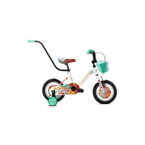 Capriolo BMX Bicikl VIOLA 12" - Bijelo Crveni Tirkizni slika 1