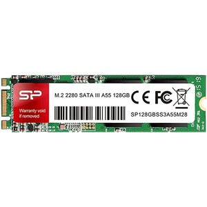 Silicon Power SP128GBSS3A55M28 M.2 SATA III 128GB, 2280, A55, Read up to 560MB/s, Write up to 530MB/s