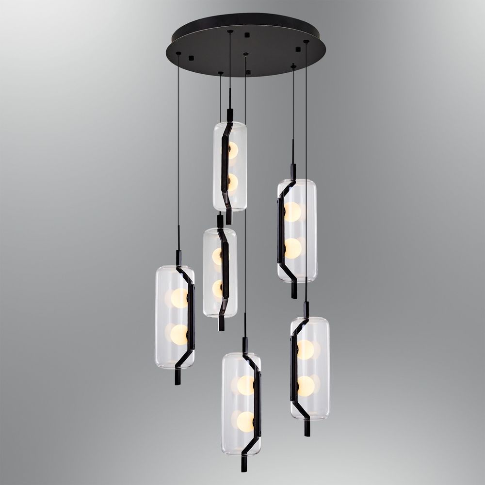 Luster 3436-6A-19 – crna boja slika 1