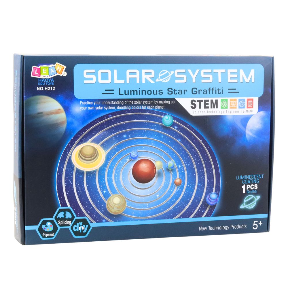 DIY plastični edukativni komplet za planete Sunčevog sustava slika 3