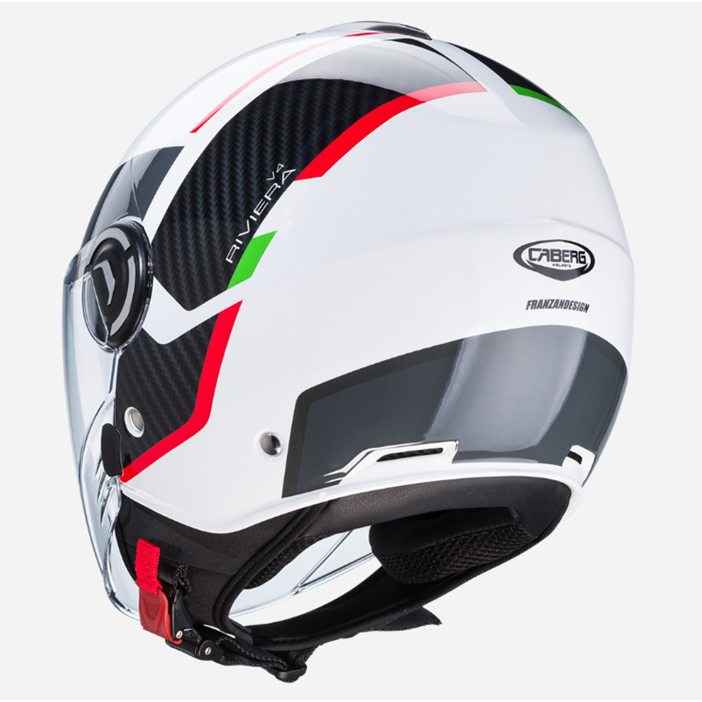 Otvorena – jet kaciga za motor XS vel. Caberg Riviera V4X Geo - Italia slika 2