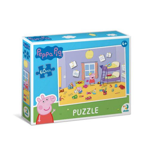 DODO Puzzle Peppa Prase, Dečija Soba, 60 komada slika 1