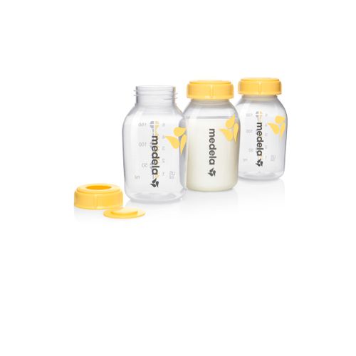 Medela - Breastmilk Bottles 150 ml (3 pcs.) flašica za čuvanje mleka sa poklopcem (3 kom) slika 1