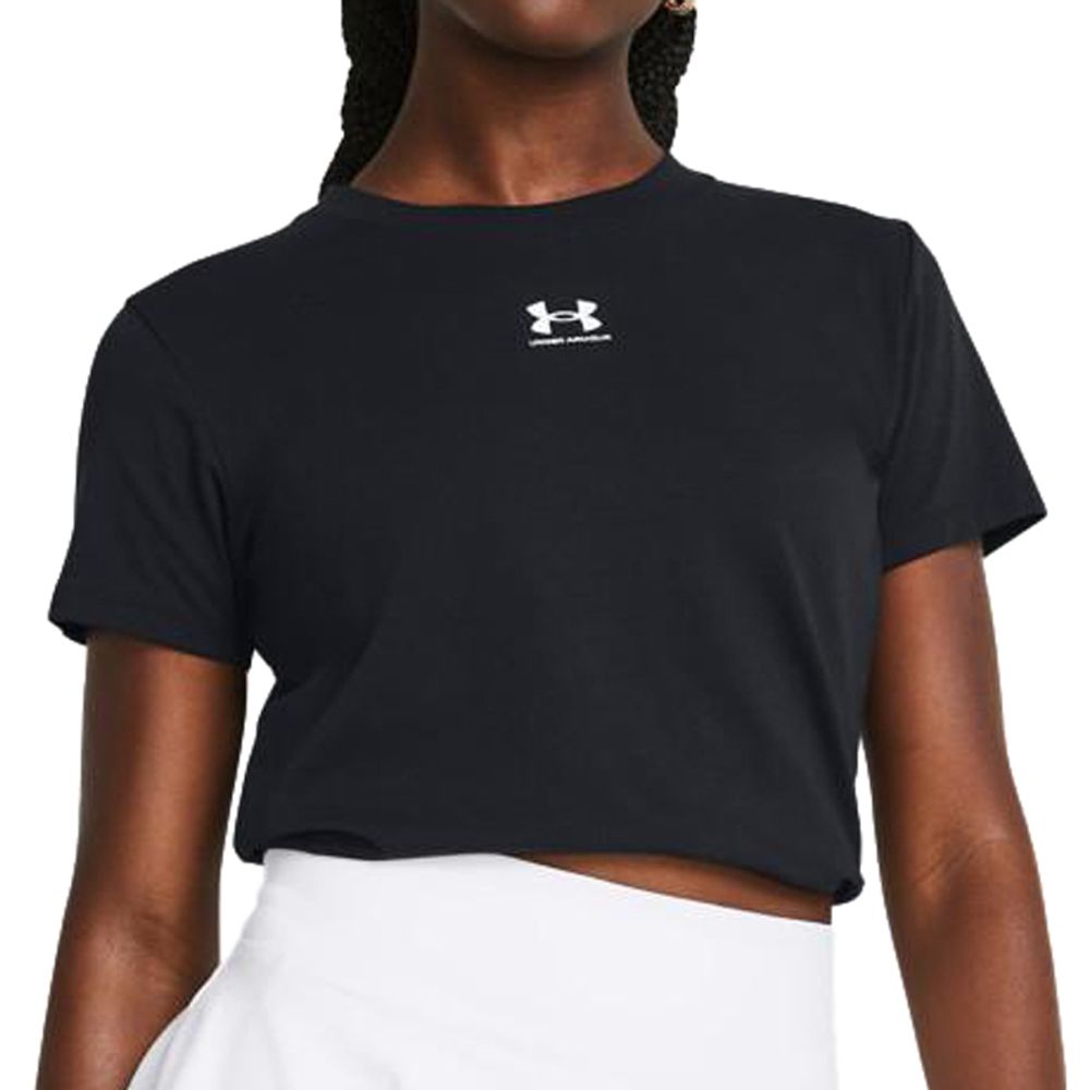 Under Armour Ženska Off Campus Core SS, Crna slika 1