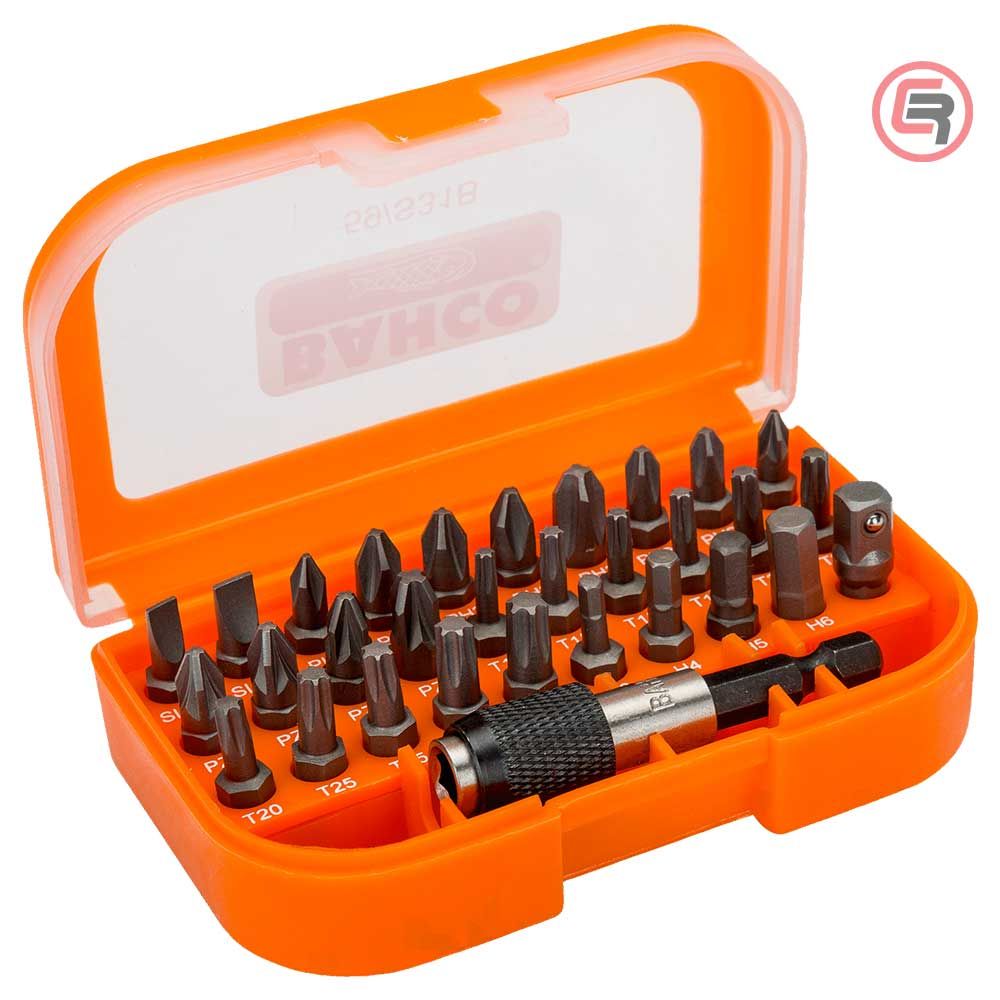 Bahco Set Bitova Ravni, Philips, Pozidriv, Hexagon, Torx 31 dijelni - 59/S31B slika 1