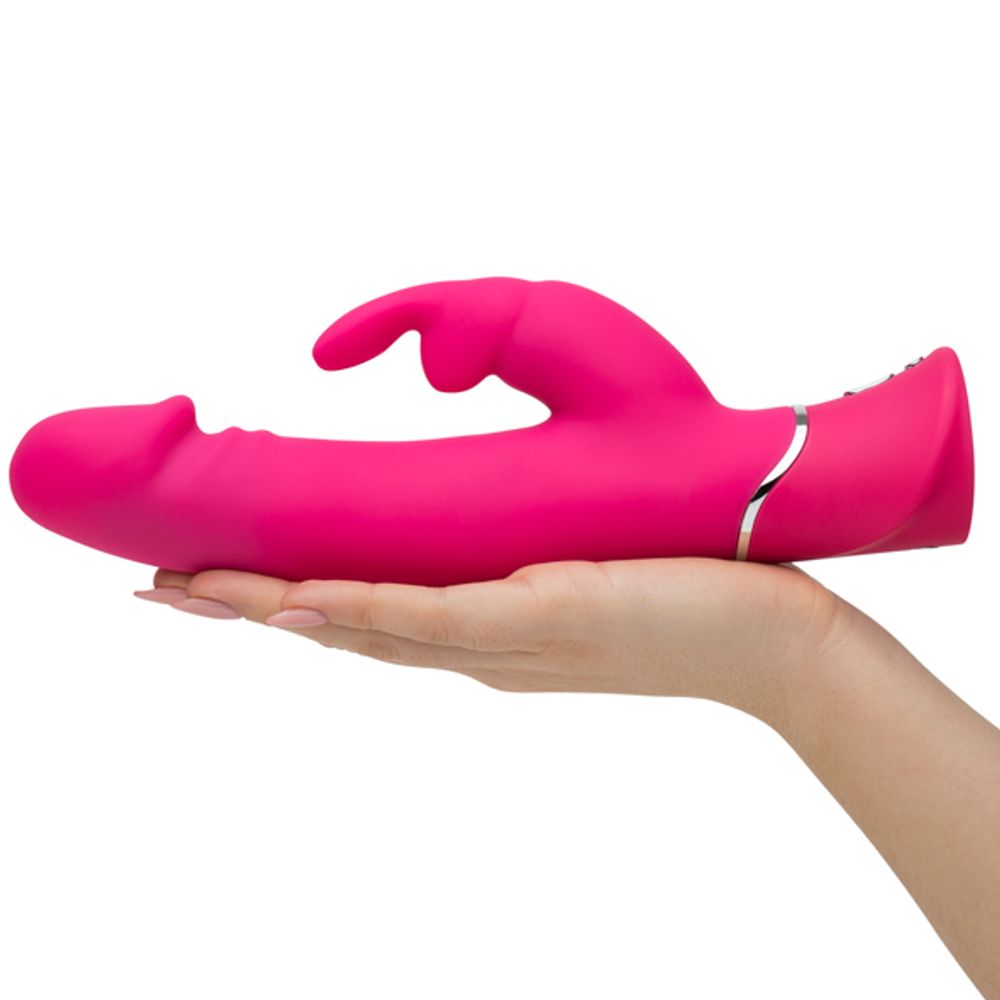 Rabbit vibrator Happy Rabbit - Dual Density, ružičasti slika 6