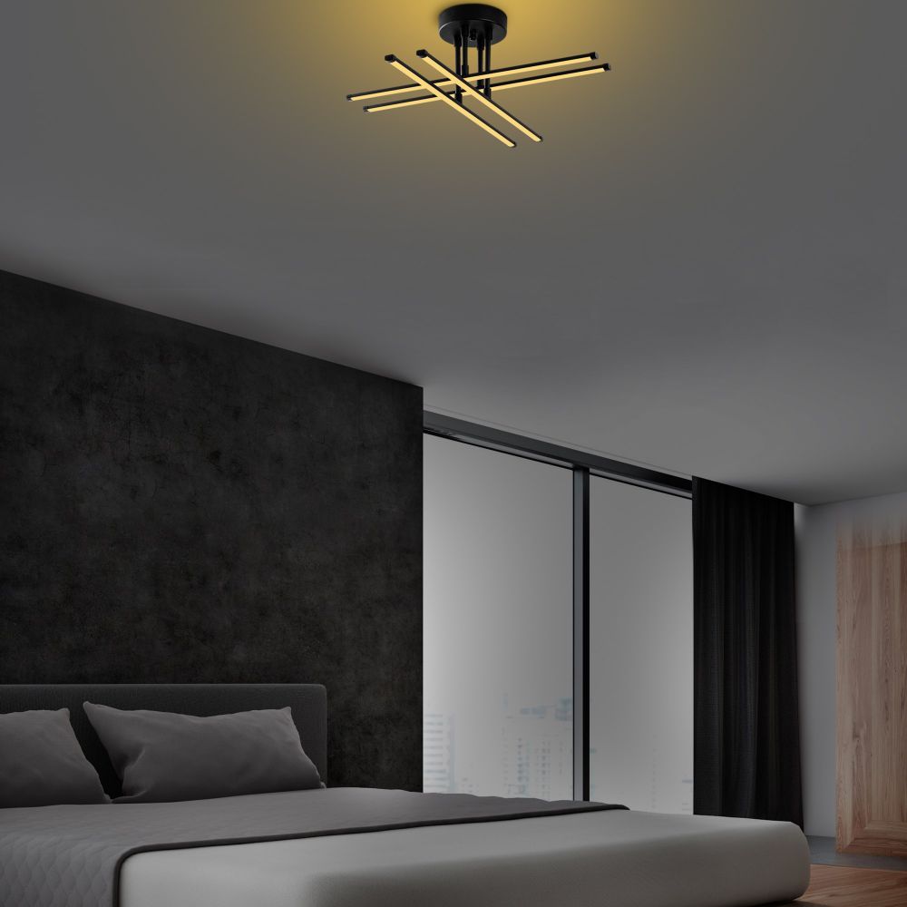 Luster Exhaust-13661 u Crnoj Boji slika 2