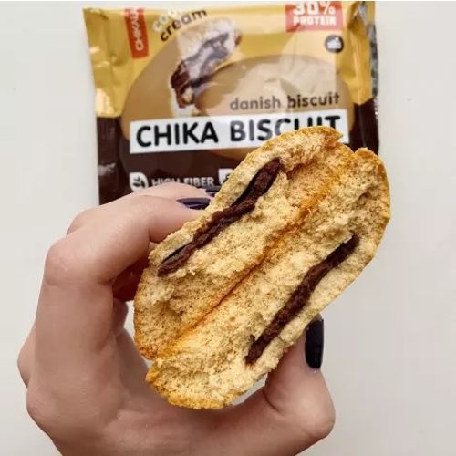 CHIKALAB - CHIKAPIE Nepreliveni cookie sa punjenjem Danski biskvit 50g slika 2