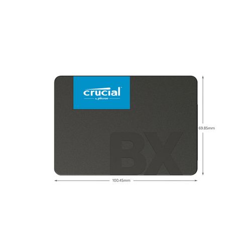 Crucial BX500 SSD disk kapaciteta 1TB, 2.5 inča, SATA 3D NAND slika 3