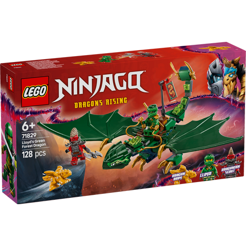 LEGO® NINJAGO® 71829 Lloydov zeleni šumski zmaj slika 1