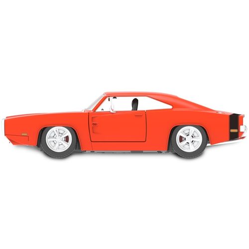 Jamara auto na daljinsko upravljanje DELUX Dodge Charger RT 1970, crvena, 1:16 slika 8